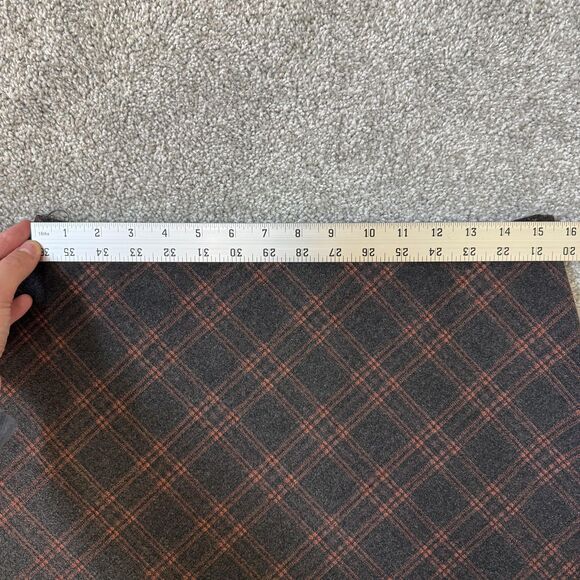 Princess Polly Skirt Womens 10 Gray Red Plaid A-Line Mini Side Zip Librariancore - Picture 8 of 9